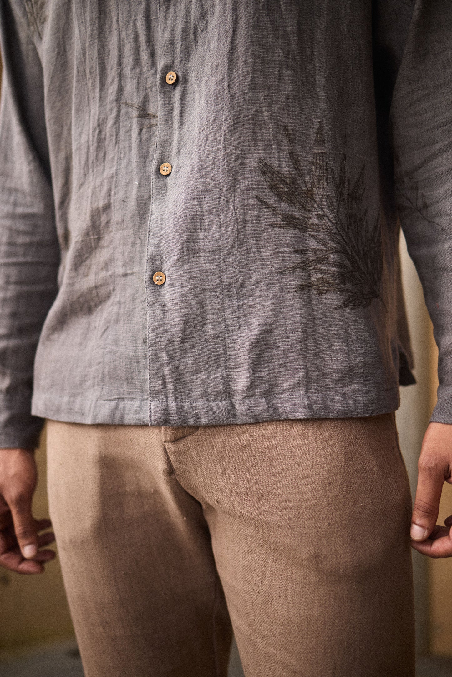 FROZEN GREY - Nomad shirt