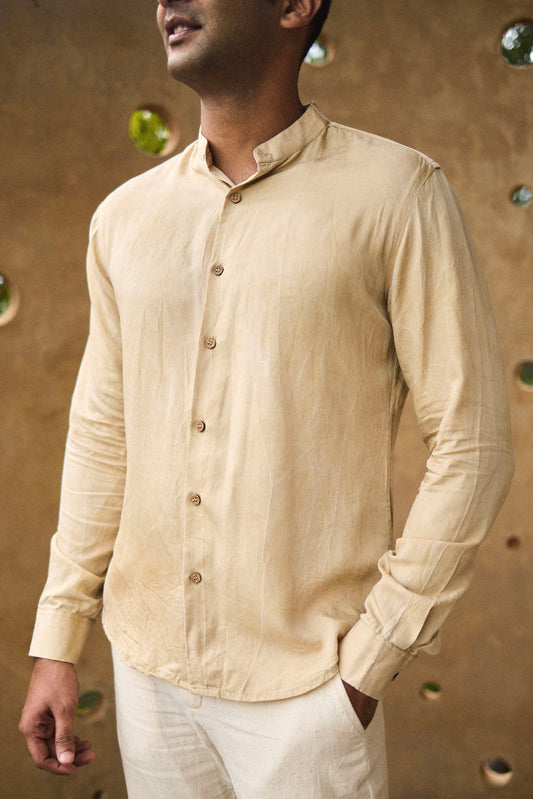 NATURAL LIME - Methodical man shirt