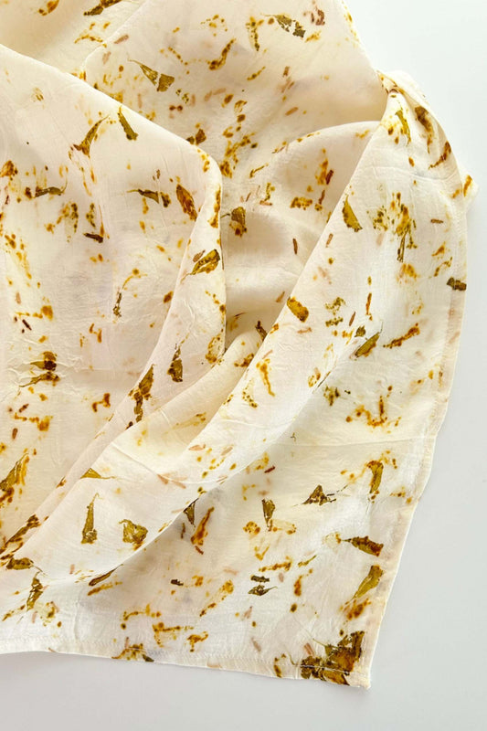 GOLDEN GLORY - Mulberry Silk Scarf