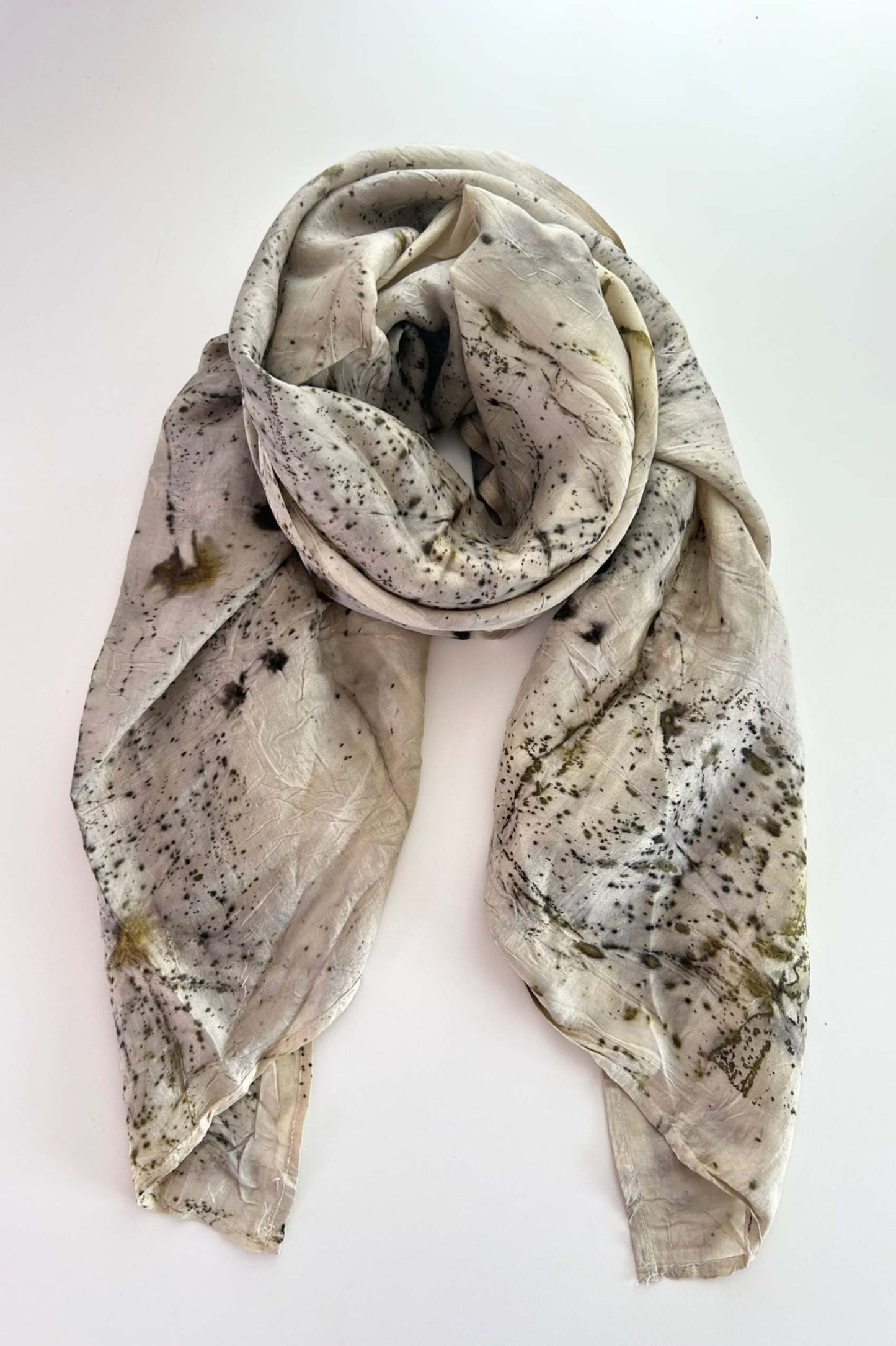 LOST IN FOREST - Mulberry Silk Scarf