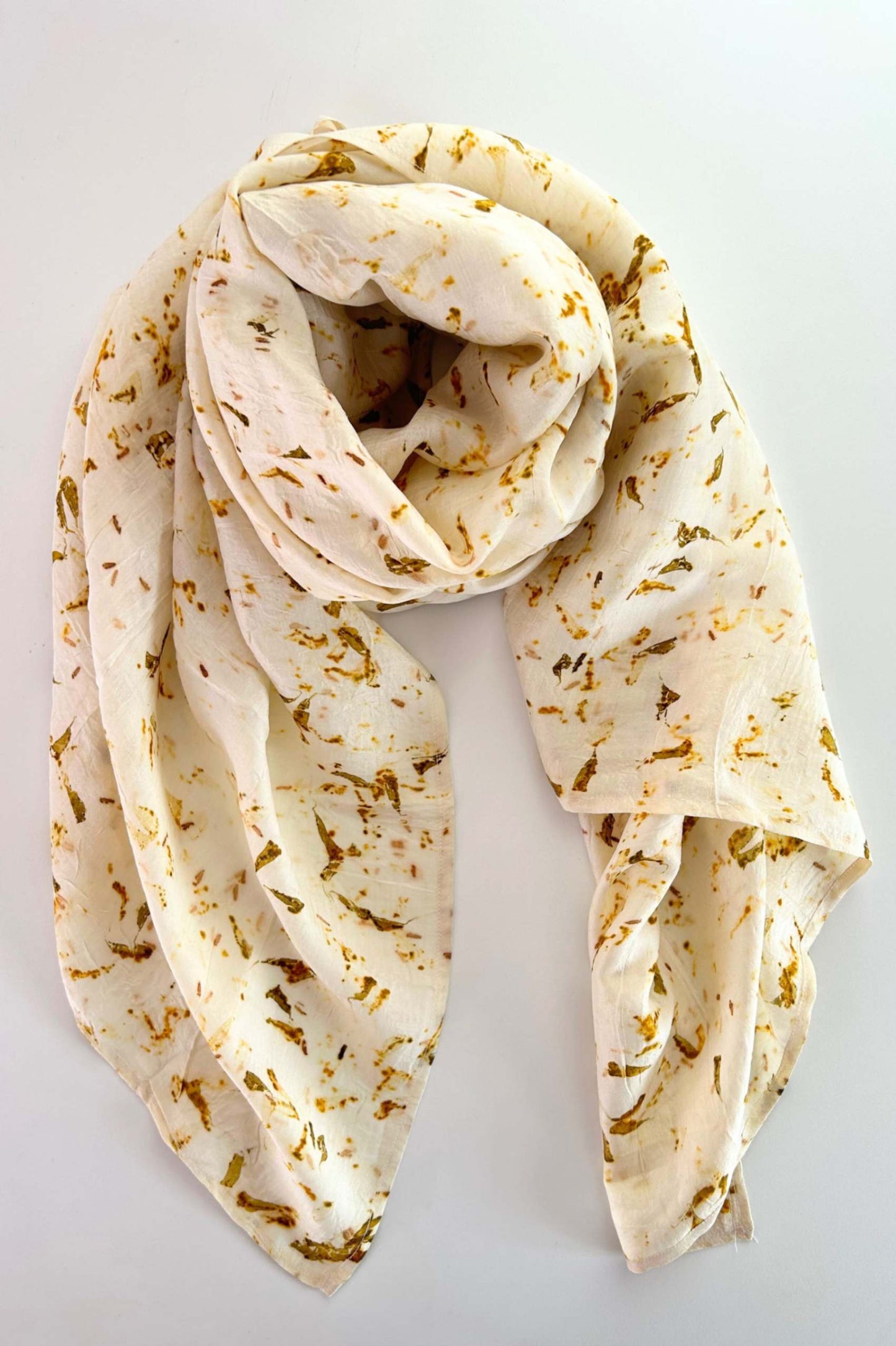 GOLDEN GLORY - Mulberry Silk Scarf