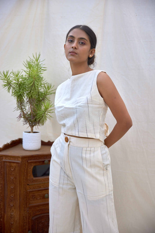 UNDYED - Natural stripes set
