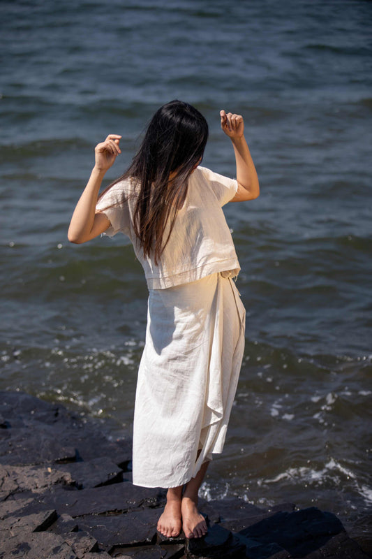 UNDYED - Take it easy top set