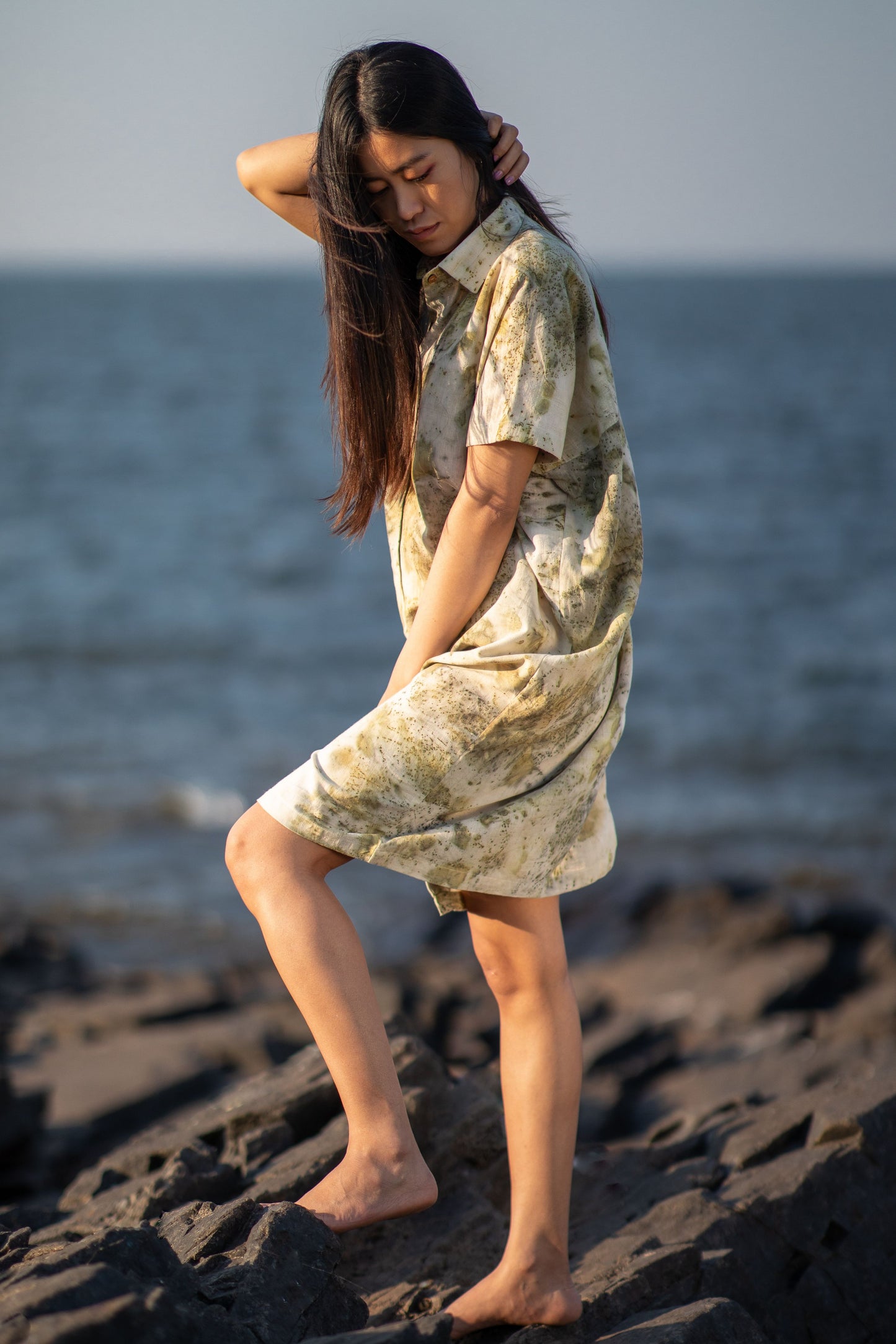 LOST IN FOREST - Shirt Dress
