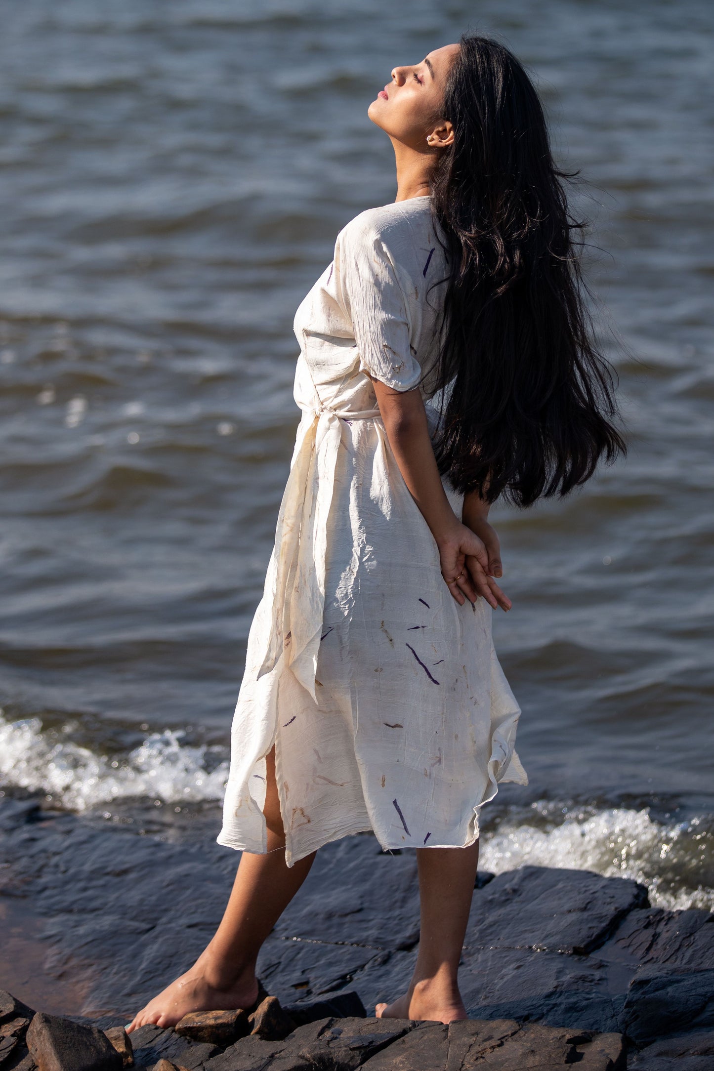 BRITTLE BREEZE - Wrap Dress