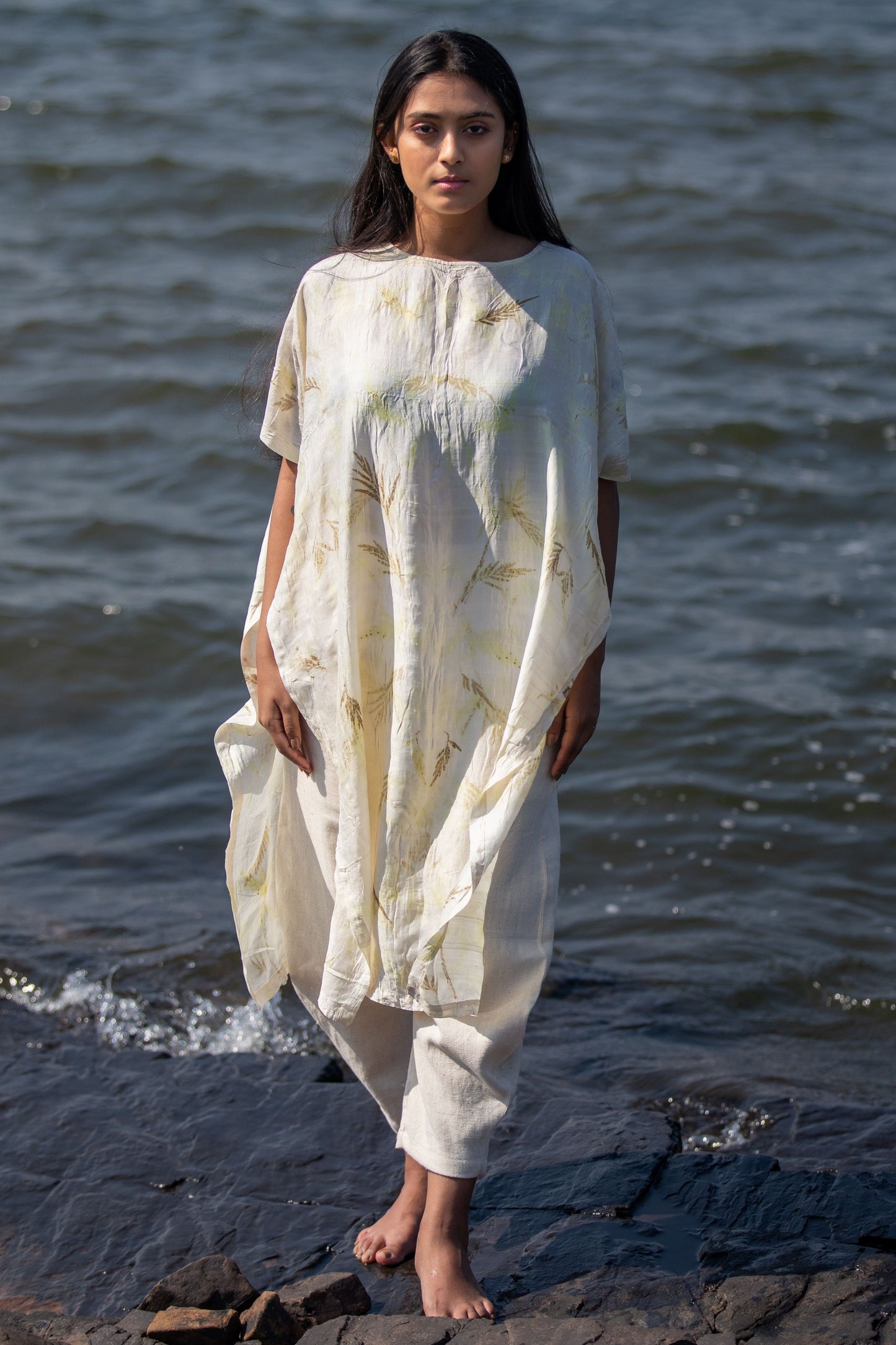 FROZEN FOREVER - High Slit Tunic