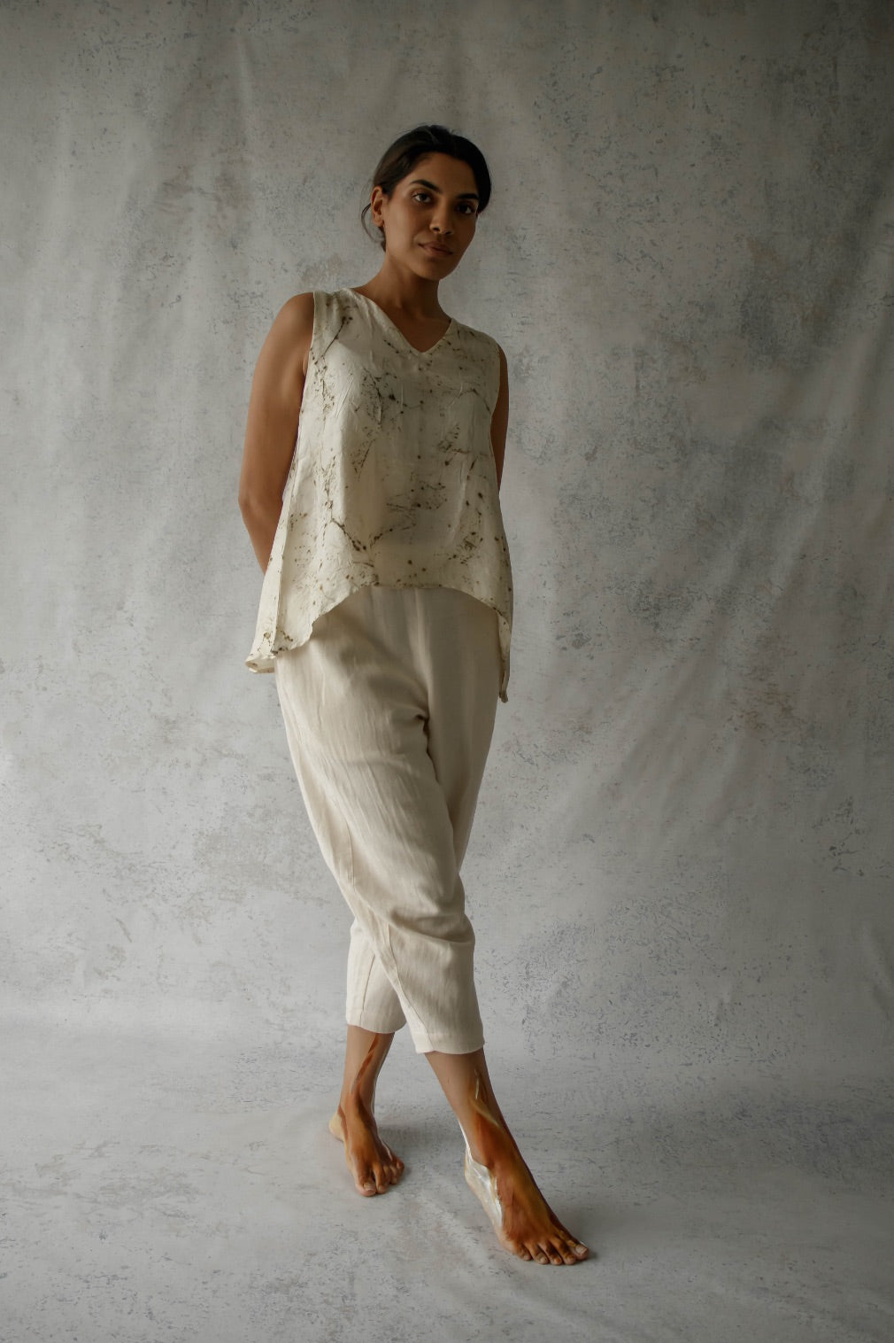 BITS OF GREEN - Inseparable A-line Top