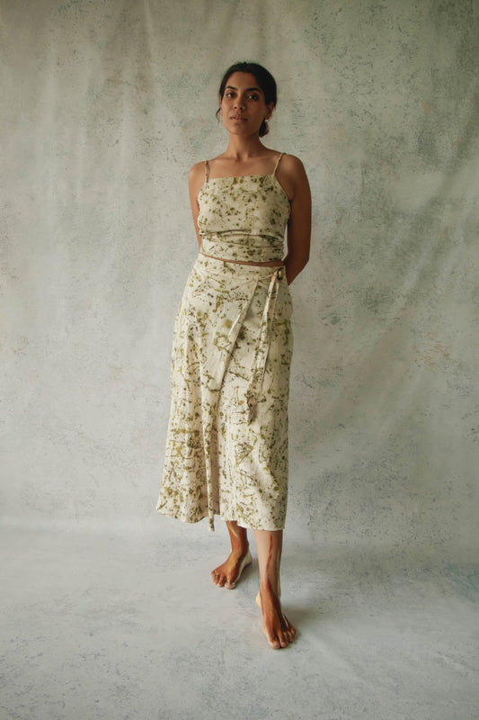 BITS OF GREEN - Buckle-me-up Skirt