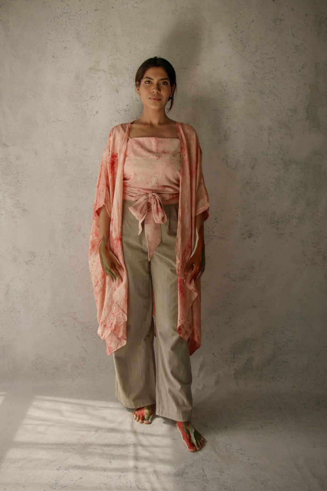 BLUSH - Bias front Jacket