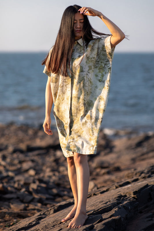 LOST IN FOREST - Shirt Dress