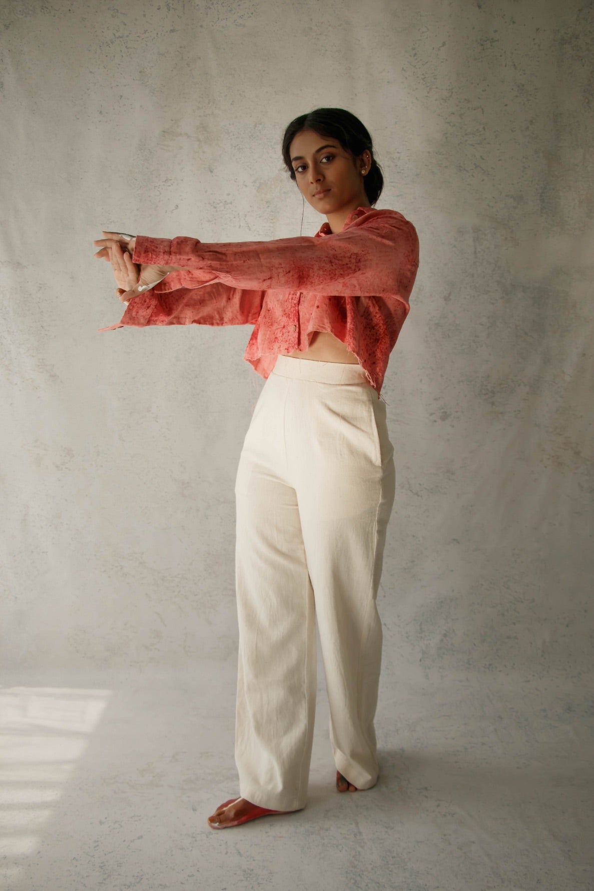 BLUSH - Crop Shirt