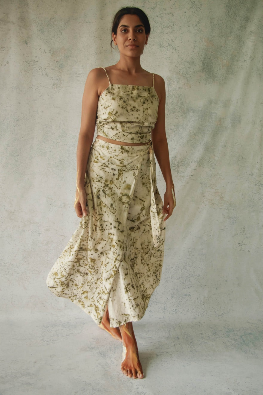 BITS OF GREEN - Buckle-me-up Skirt