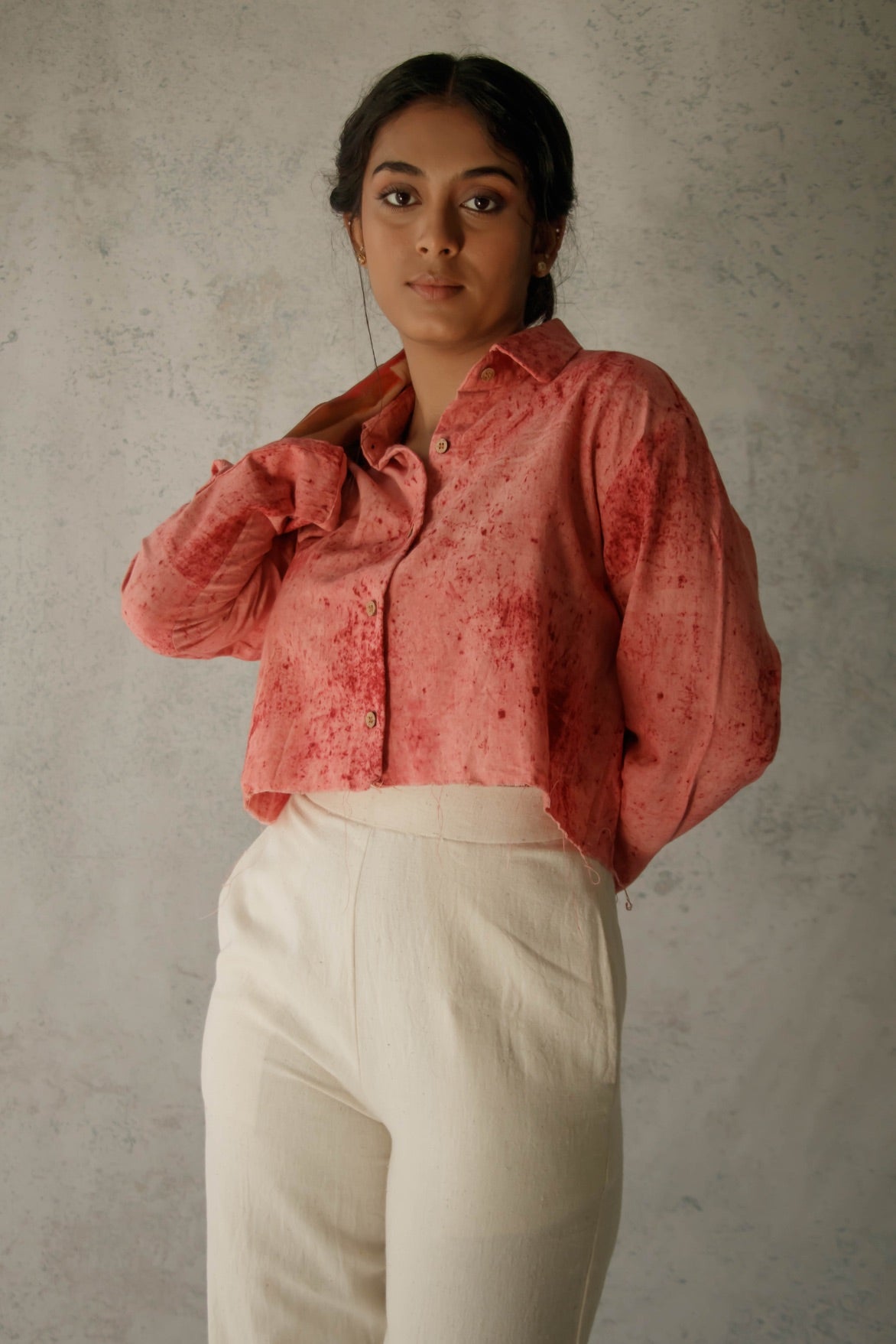 BLUSH - Crop Shirt