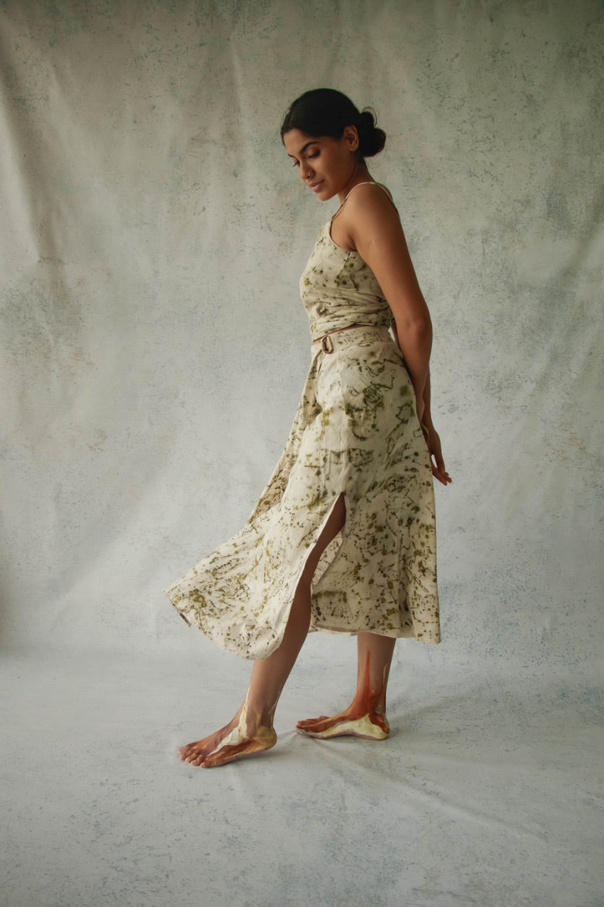 BITS OF GREEN - Buckle-me-up Skirt