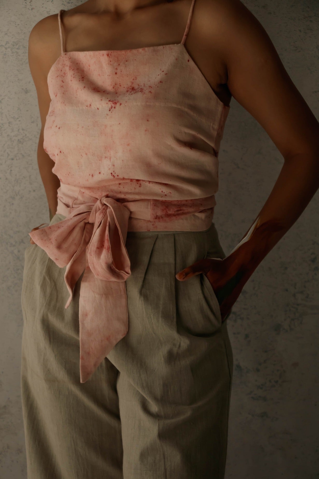 BLUSH - Tie-up Cami