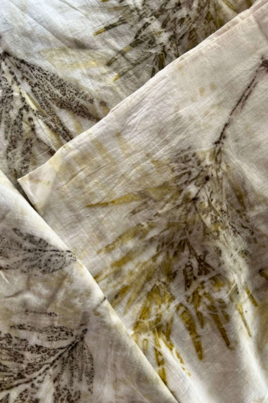 FROZEN FOREVER - Handspun Cotton Scarf