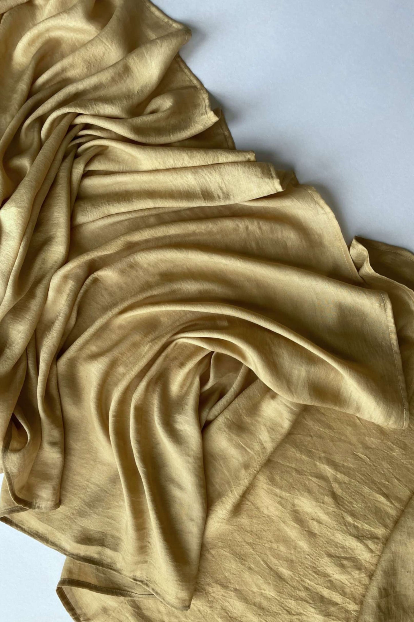 GOLDEN GREEN - Mulberry Silk Scarf