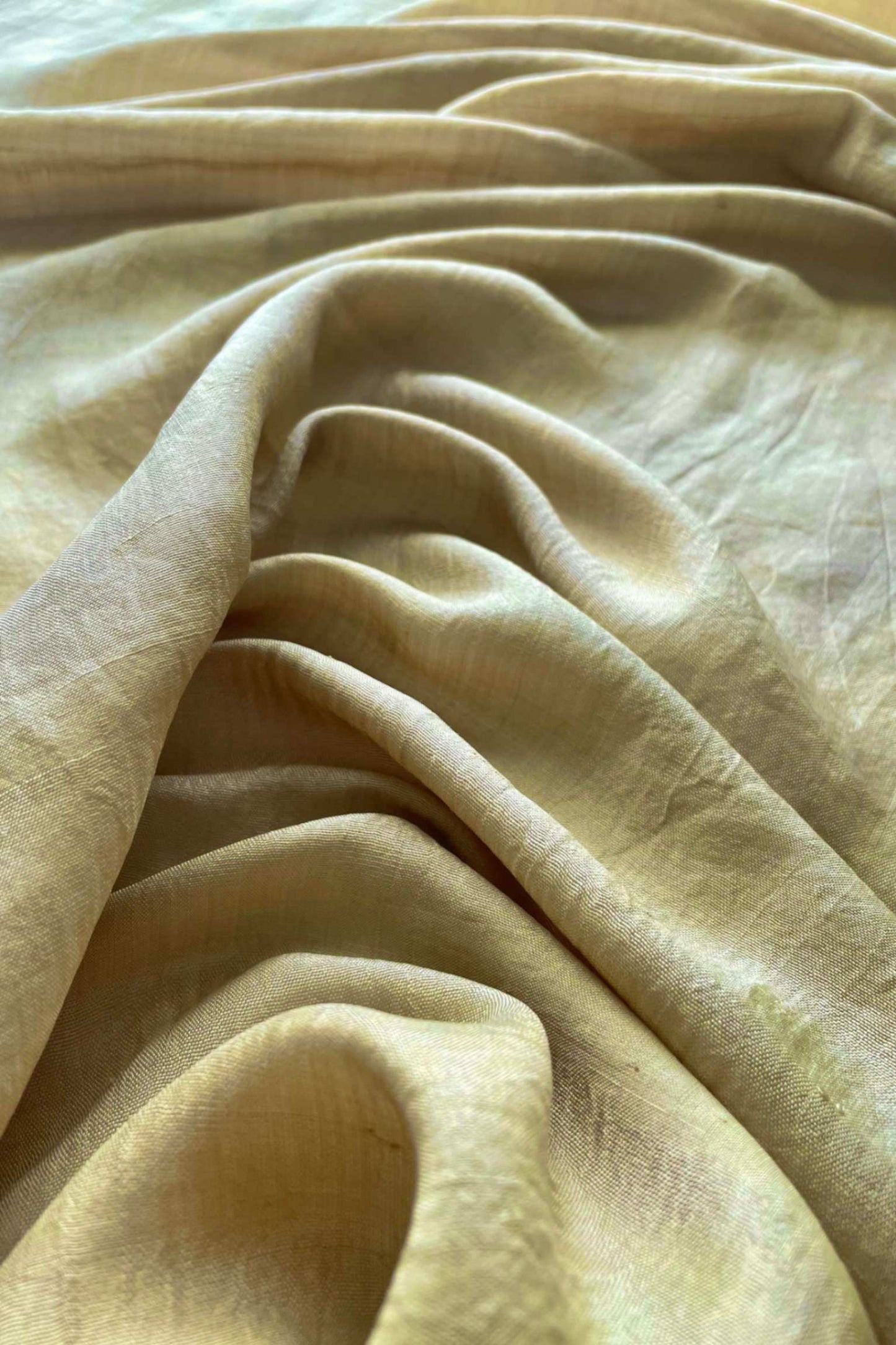 GOLDEN GREEN - Mulberry Silk Scarf