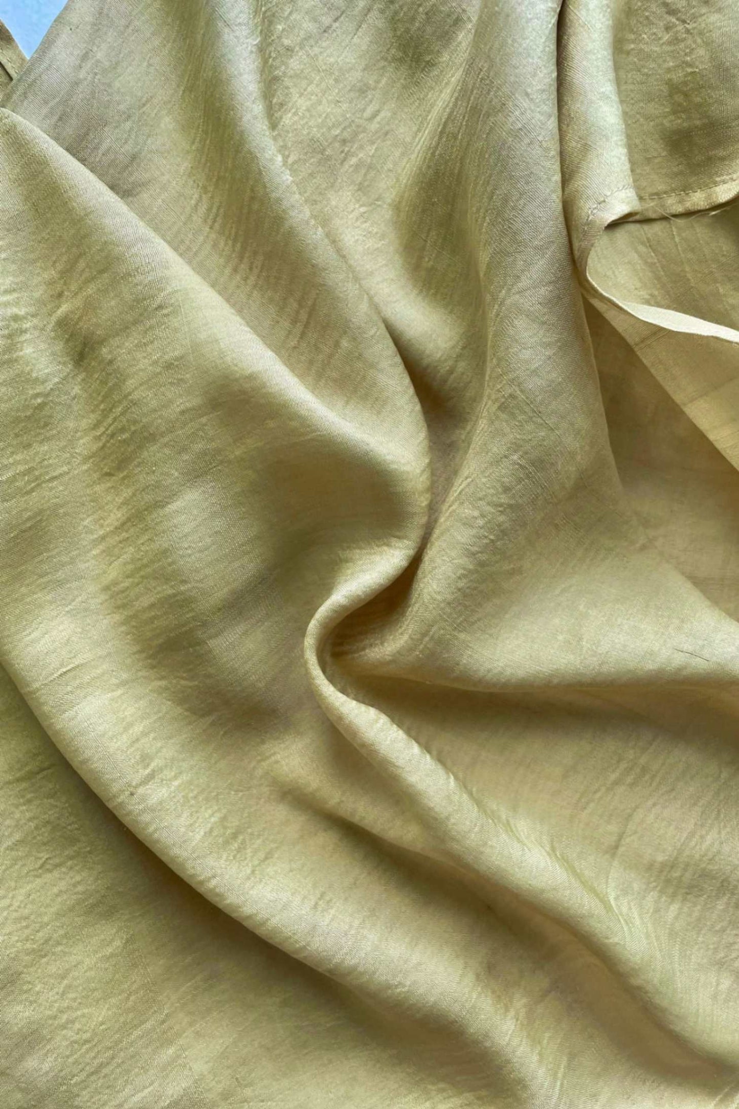 GOLDEN GREEN - Mulberry Silk Scarf