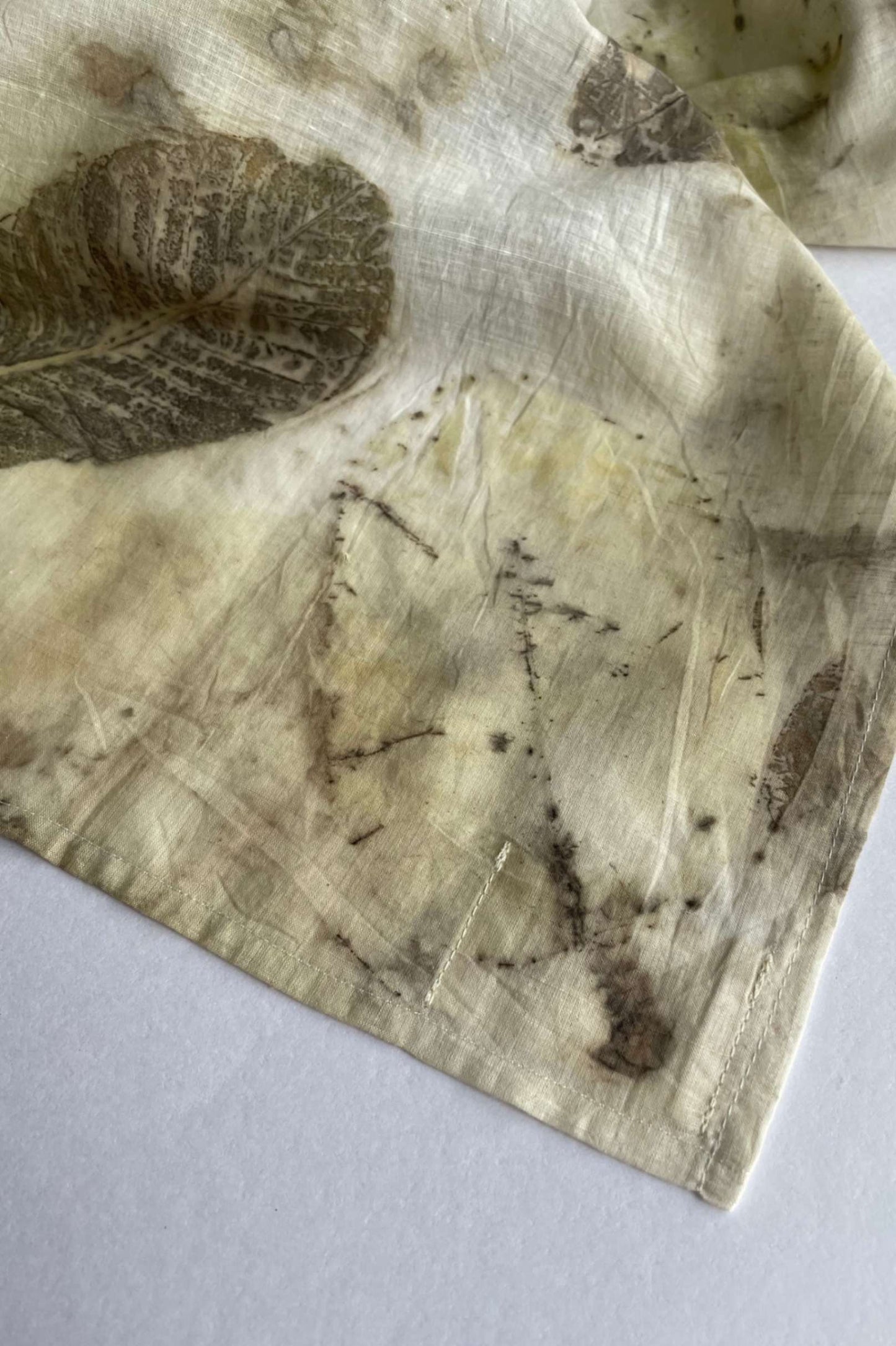PERENNIAL AUTUMN - Khadi Cotton Scarf