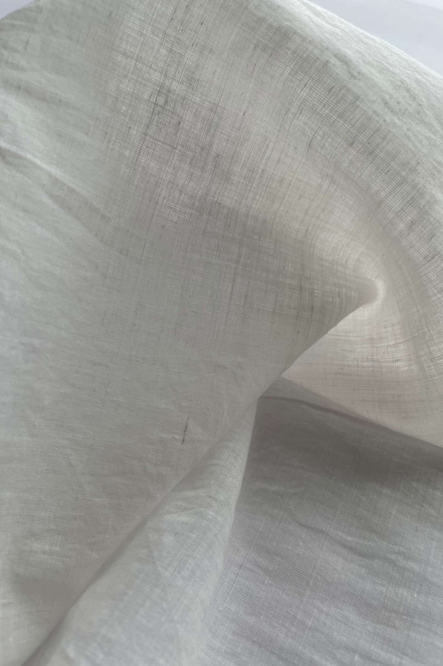 WHITE - Khadi Cotton Scarf