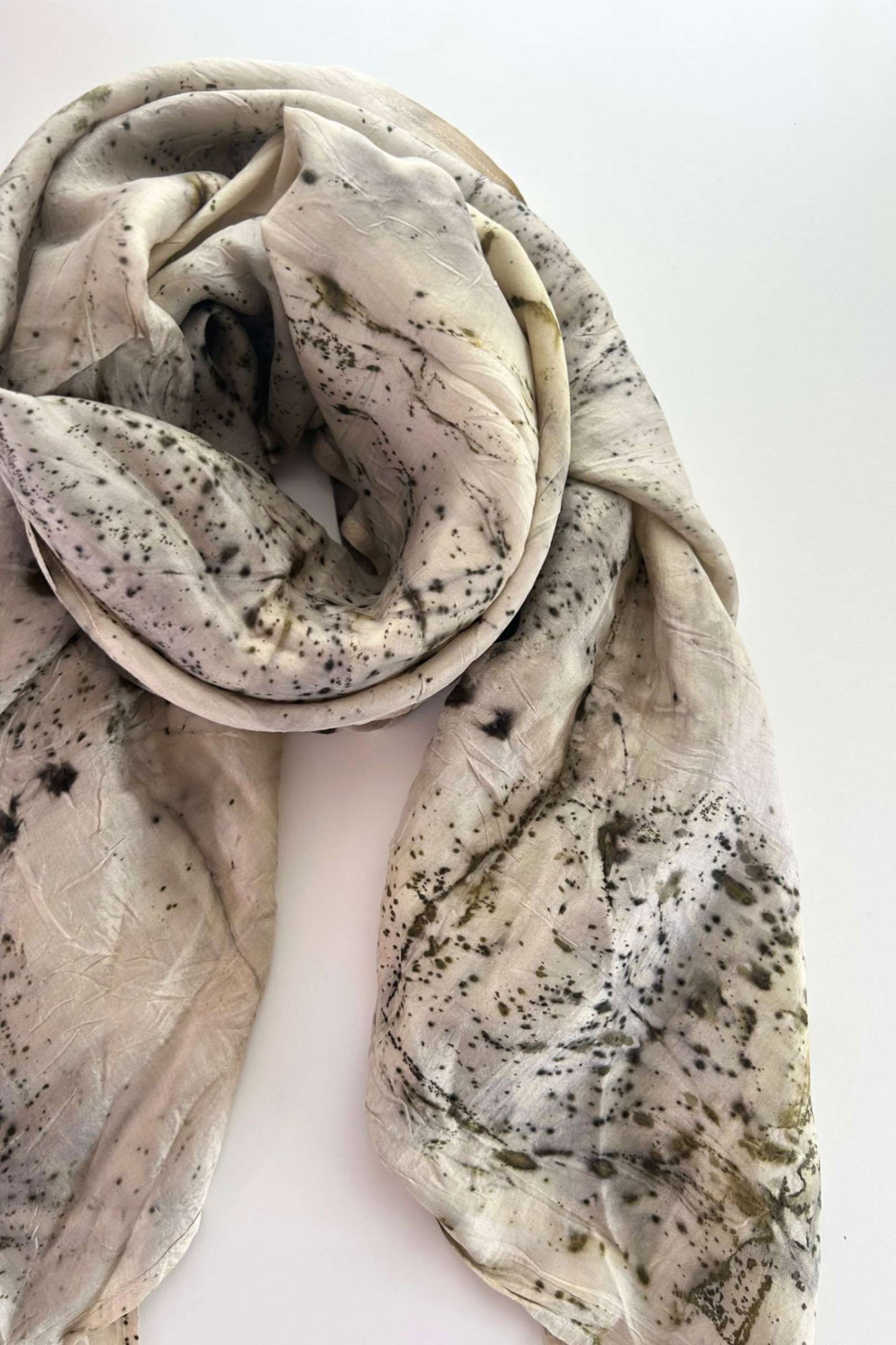 LOST IN FOREST - Mulberry Silk Scarf