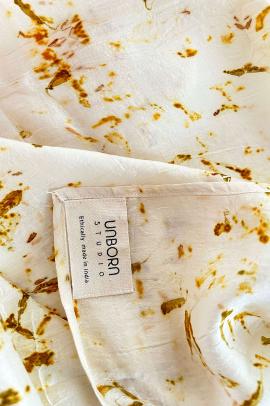 GOLDEN GLORY - Mulberry Silk Scarf