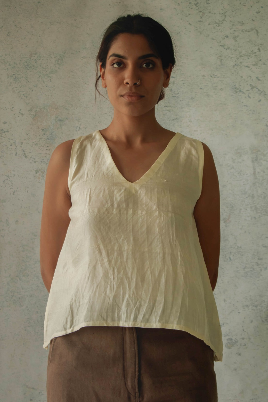 UNDYED  - Inseparable A-line top