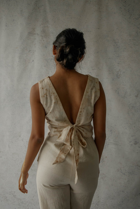 UMBERED - Tie-back top