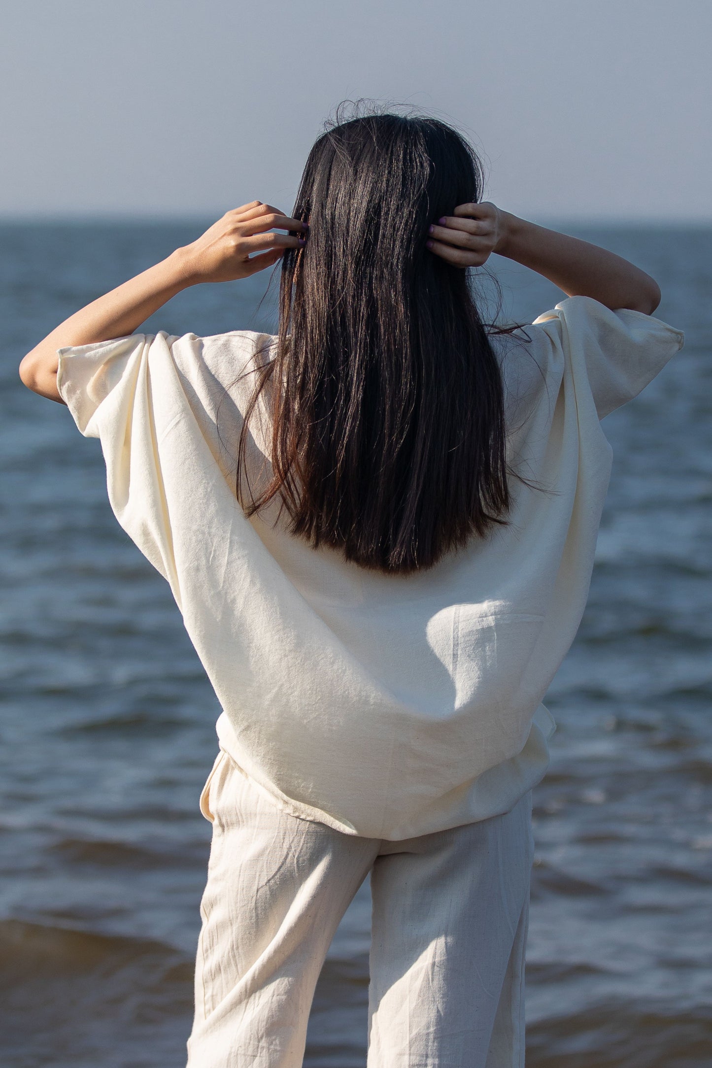 UNDYED - Iconic Side Cowl Top