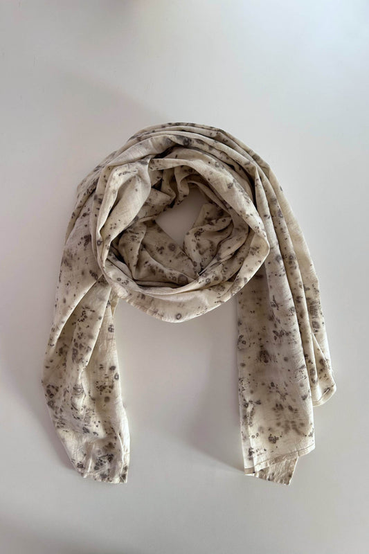HYMN OF HOPE - Handspun Cotton Scarf