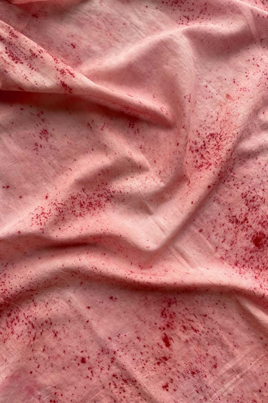 BLUSH - Handspun Cotton Scarf